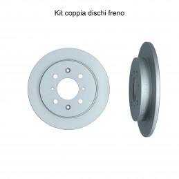 Coppia dischi freno posteriore