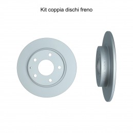 Coppia dischi freno posteriore