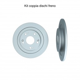Coppia dischi freno posteriore