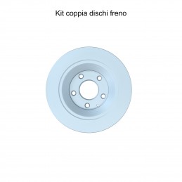 Coppia dischi freno posteriore