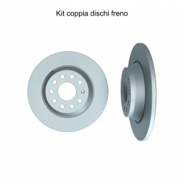 Coppia dischi freno posteriore