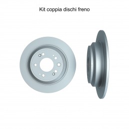 Coppia dischi freno posteriore