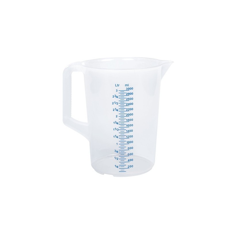 Caraffa graduata trasparente 3000 ml