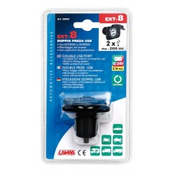 Ext 8 doppia presa Usb...