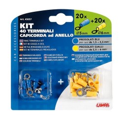 Kit 40 terminali capicorda...