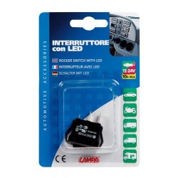 Interruttore con led 12/24V...