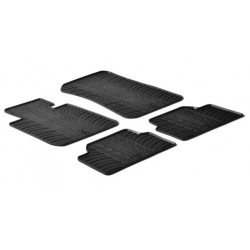 Set tappeti su misura in gomma