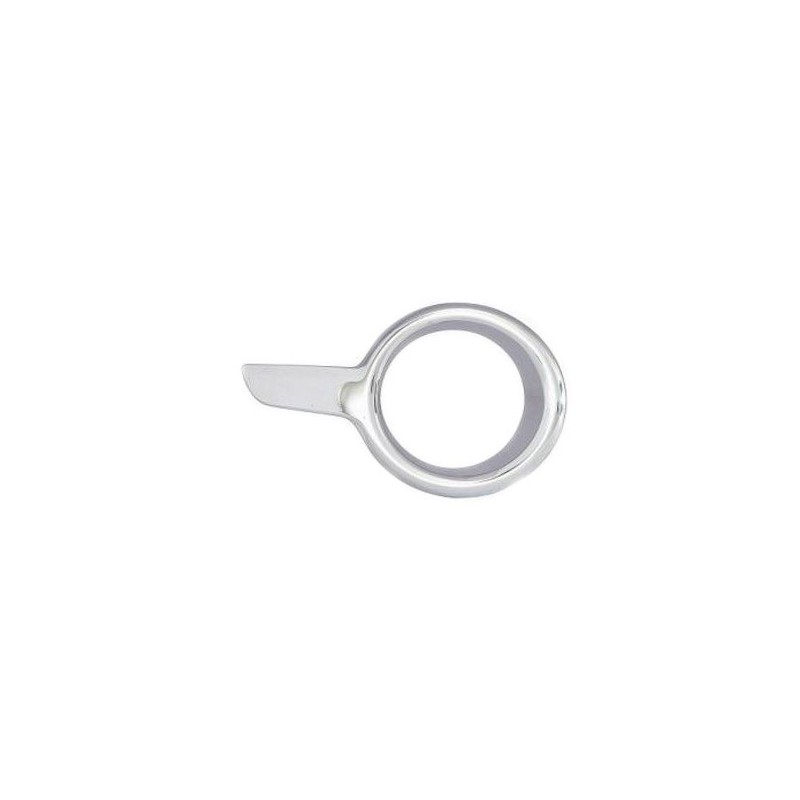 Cornice fendinebbia cromata passeggero - dx Cornice fendinebbia cromata passeggero - dx