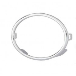 Cornice fendinebbia cromata passeggero - dx