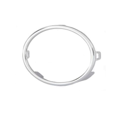 Cornice fendinebbia cromata passeggero - dx