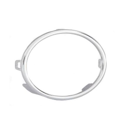 Cornice fendinebbia cromata guida - sx