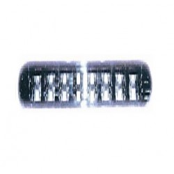 Terza luce stop posteriore a led cromata