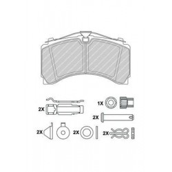 Kit pastiglie freno posteriore