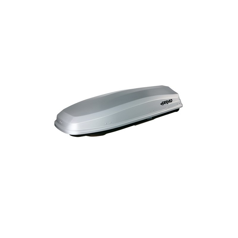 Farad Torpedo F7 Box baule portapacchi 490 lt grigio metallzzato 195x80x40 Farad Torpedo F7 Box baule portapacchi 490 lt grigio metallzzato 195x80x40