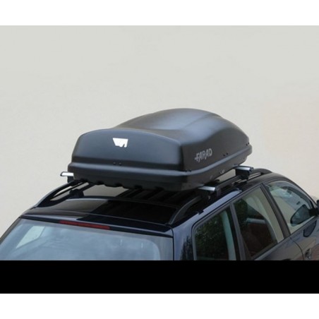 Farad Marlin F3 Box baule portapacchi 400 lt nero satinato 160x80x40