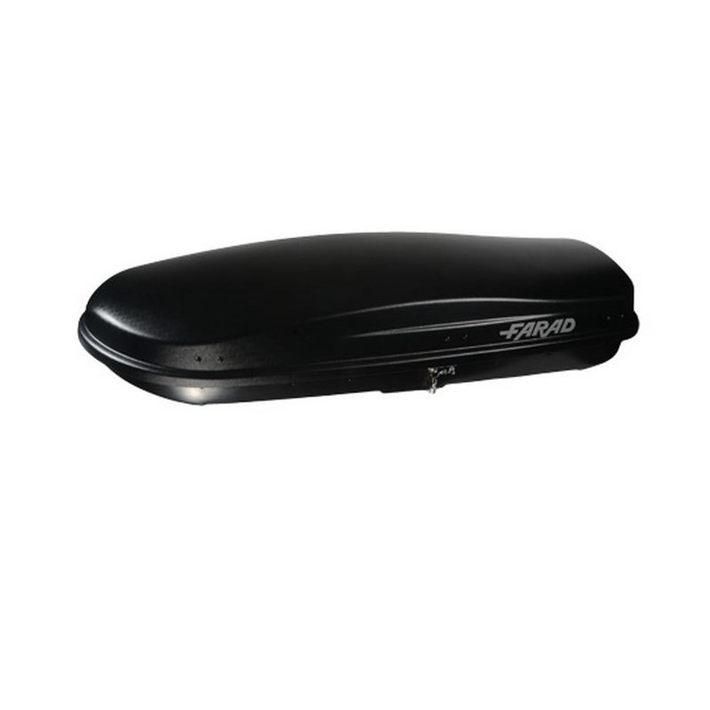 Farad Zeus Box baule portapacchi 480 lt nero satinato 190x80x42
