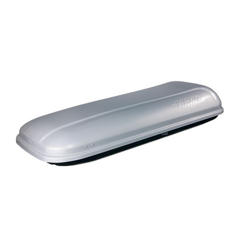 Farad Barracuda F1 Box baule portapacchi 550 lt grigio metallizzato 225x80x40