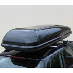 Farad Barracuda F1 Box baule portapacchi 550 lt nero lucido 225x80x40