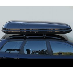 Farad Barracuda F1 Box baule portapacchi 550 lt nero lucido 225x80x40