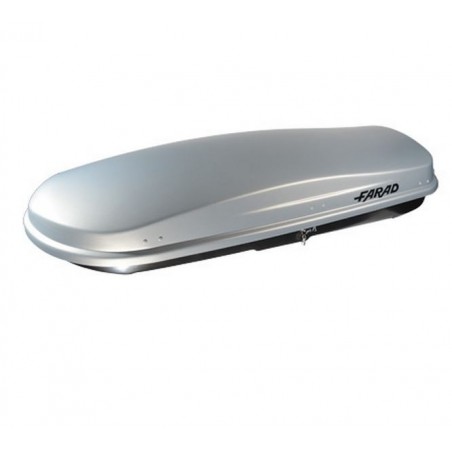 Farad Zeus Box baule portapacchi 630 lt grigio satinato 210x90x42