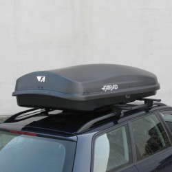 Farad Zeus Box baule portapacchi 630 lt nero satinato 210x90x42