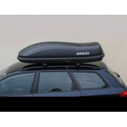Farad Marlin F3 Box baule portapacchi 480 lt nero satinato 190x80x40
