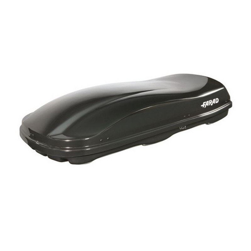 Farad Marlin F3 Box baule portapacchi 680 lt nero lucido 210x100x42