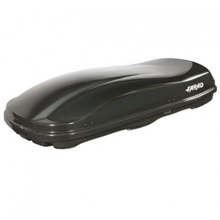 Farad Marlin F3 Box baule portapacchi 680 lt nero lucido 210x100x42