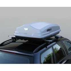 Farad Torpedo F7 Box baule portapacchi 400 lt grigio satinato 160x80x40