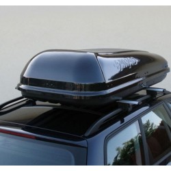 Farad Barracuda F1 Box baule portapacchi 450 lt nero lucido 180x78x40