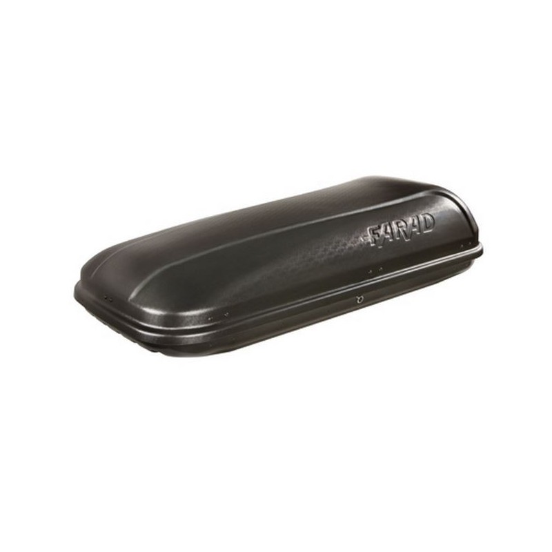 Farad Barracuda F1 Box baule portapacchi 450 lt nero satinato 180x78x40