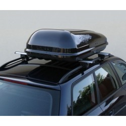 Farad Barracuda F1 Box baule portapacchi 320 lt nero lucido 140x75x40