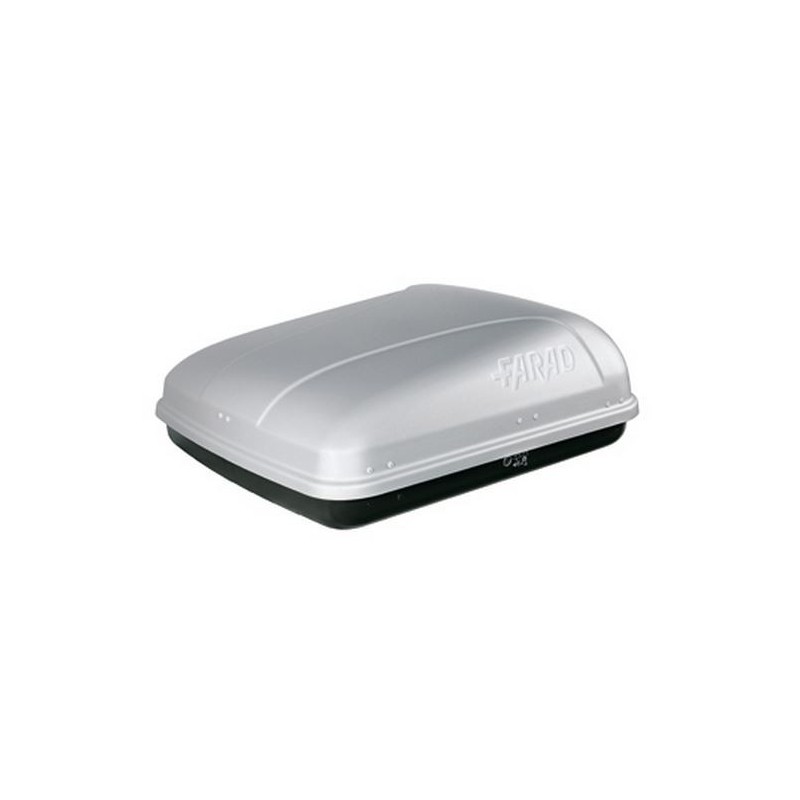 Farad Barracuda F1 Box baule portapacchi 400 lt grigio satinato 125x100x40