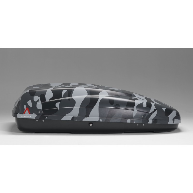 G3 Helios 400 Box baule portapacchi 330 lt camouflage 146x72x37